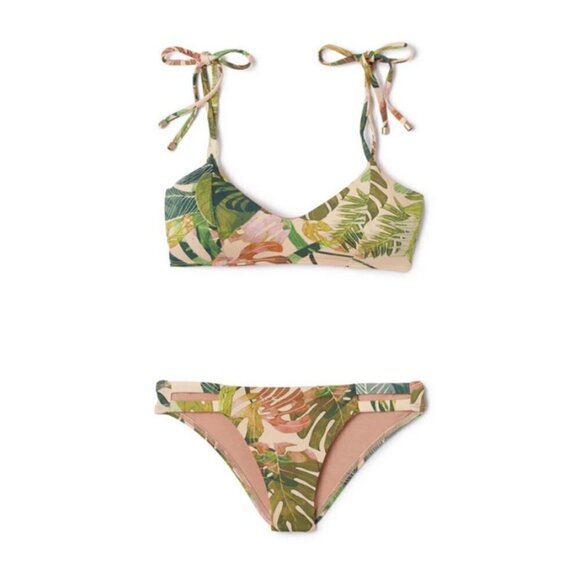 💕VITAMIN A💕 Bikini Zuma Bralette (12 XL)  & Hipster Bottom (10 Large) NWT - Picture 12 of 16